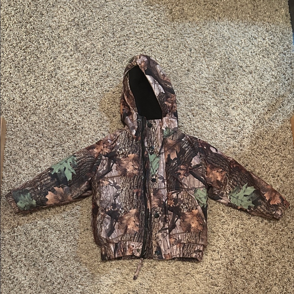 Totes Camouflage Hooded Jacket